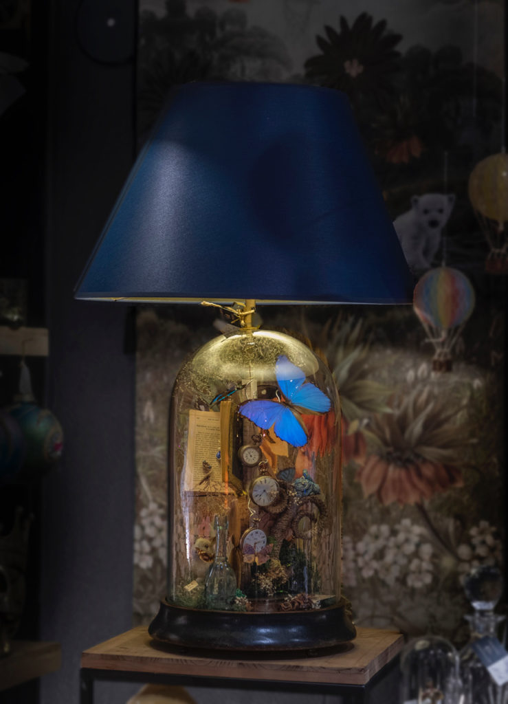 Lampe Géante Base Bois
